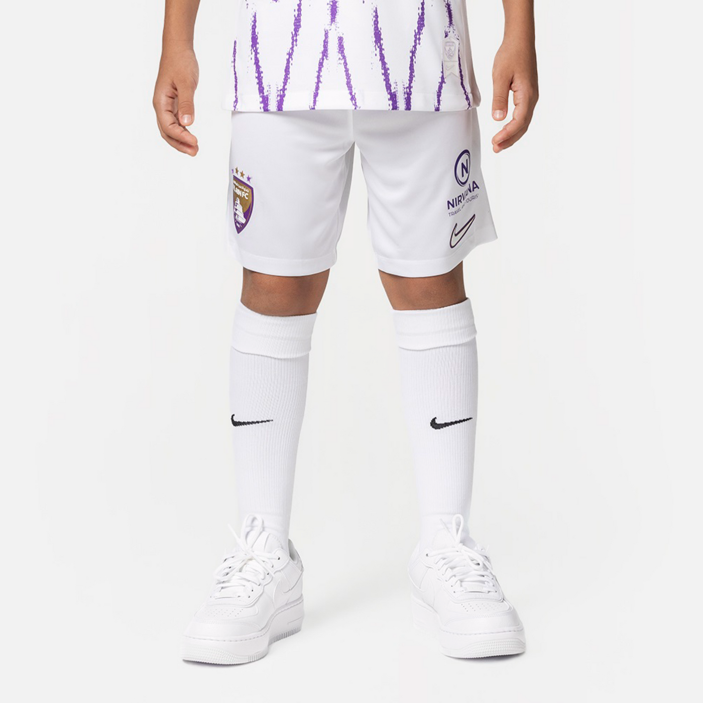 Al Ain Fc Kids Home Shorts 24/25