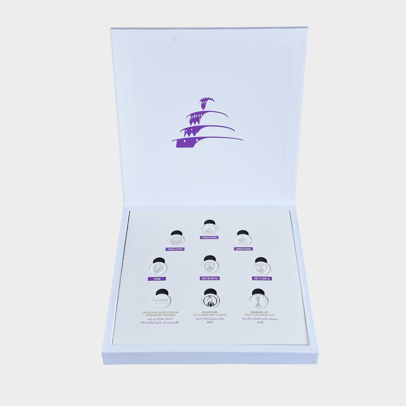 al ain fc golden history pin box