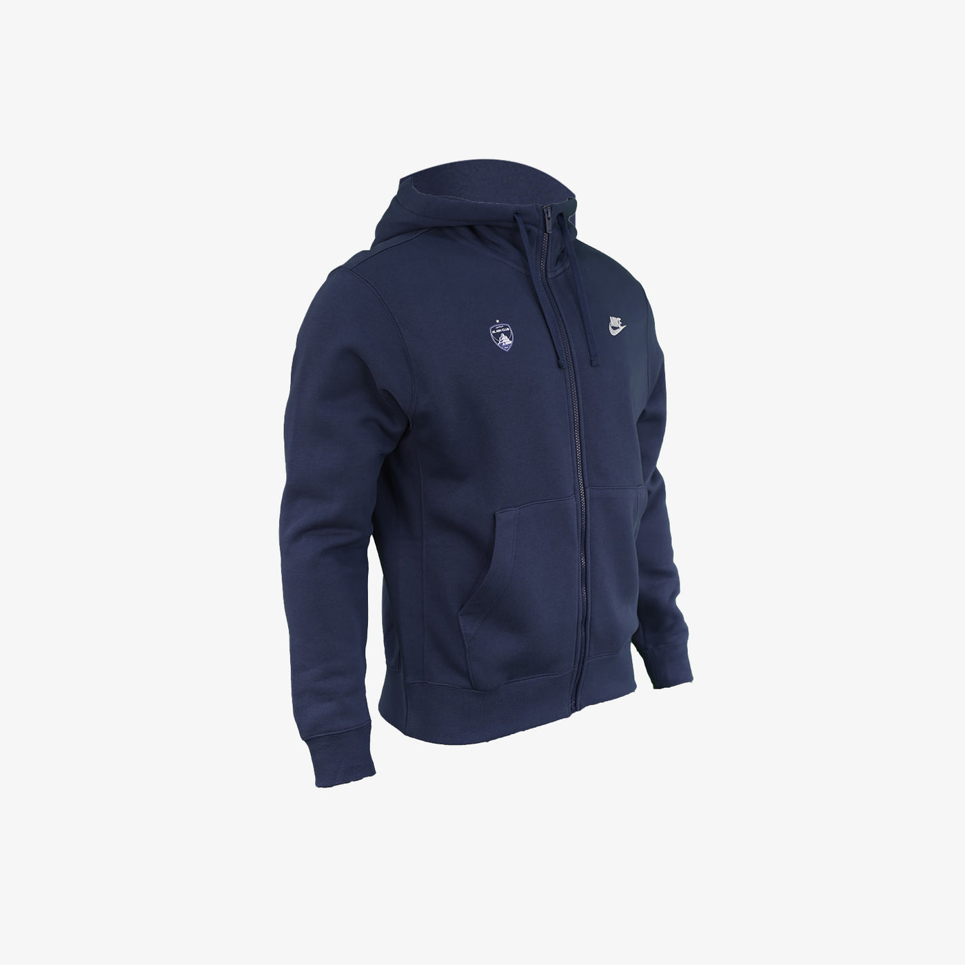 AL AIN FC Nike Sportswear Club Men's Hoodie with Pockets Navy Blue